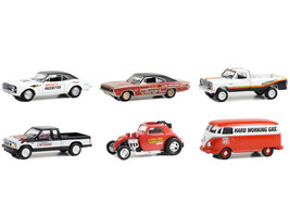 &quot;Running on Empty&quot; 6 piece Set Series 16 1/64 Diecast Model Cars by Gree... - $72.81