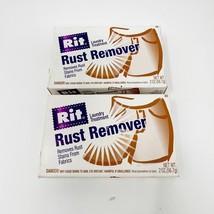LOT 2 Rit Laundry Treatment 2 oz RUST REMOVER. Removes Rust Spots on Fab... - $16.61