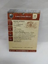 Lot Of (14) Dungeons And Dragons Night Below Miniatures Game Stat Cards - $32.07