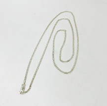 Minimalist Flat Cutting Anchor Marine Link Chain Necklace 925 Sterling Silver   - £36.34 GBP+