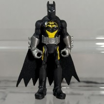 DC Comics Batman 4.5” Action Figure Black Yellow Toy Mattel - £7.77 GBP