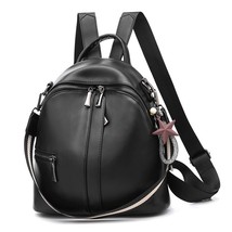 2022 Vintage Women Backpack High Quality Youth Leather Backpa for Teenage Girls  - £31.60 GBP