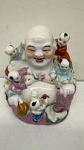 Laughing Buddha. 6.5” inch Tall Chinese Porcelain Figure/Statue - $29.65