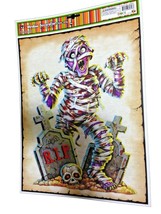 Haunted House Horror Props Creepy Decal Cling Halloween Decorations-MUMMY Graves - £3.68 GBP