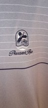 FootJoy FJ Men&#39;s Polo Shirt Short Sleeve White Gray  Athletic Fit Size L - £9.05 GBP