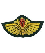  NORWAY AIR FORCE PILOT GOLD BULLION WIRE WING  EXCELLENT QUALITY CP BRAND  - $22.50