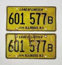 1974 Minnesota Vehicle License Plate Matching Set 601 577 B - $26.73