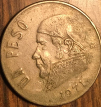 1971 MEXICO 1 PESO COIN - $1.30