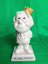 Vintage 1973  W &amp; R. Berries Co. The King of Dads Statue Figurine  9067  7 - £15.69 GBP