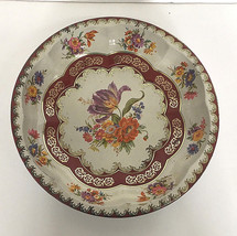 1971 Daher decorated ware floral pattern metal bowl vintage centerpiece ... - $368.45 MXN