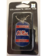 Mississippi Rebels Dog Tag Necklace - NCAA - £8.49 GBP