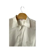 Brooks Brothers White Dress Shirt Men&#39;s 19- 37 Traditional French Cuff M... - €18,68 EUR