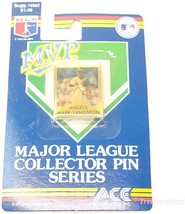 Mark Langston Angels MVP Collectors Pin vtg 1992 Ace Novelty Co. MLB - £7.90 GBP