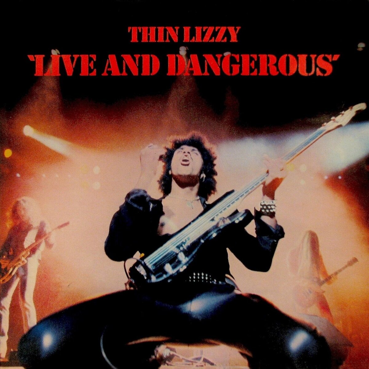 THIN LIZZY Live and Dangerous BANNER HUGE 4X4 Ft Fabric Poster Tapestry ... - $22.00