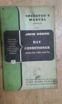 JOHN DEERE OM-H60-157 OPERATOR MANUAL, HAY CONDITIONER - £14.90 GBP