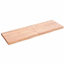  Wall Shelf Light Brown Solid Oak Wood Standard Foldable - €139,44 EUR