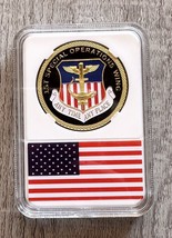 AIR FORCE 1st SPECIAL OPERATIONS WING Challenge Coin with case. - $14.84