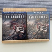 San Andreas (2015) 3D Edition No Digital Codes New Sealed Lenticular Slipcover - £21.35 GBP