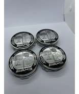 SET OF 4 Wheel Center Caps AMG Affalterbach Emblem 75MM for Mercedes Ben... - $436.34 MXN