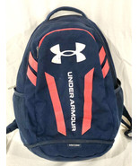 Under Armour Storm Hustle 5.0 Blue And Red Backpack Pre Owned - £19.54 GBP
