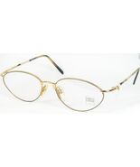 Gafas Vintage ENRICO COVERI 7336 134 Oro Raras 54-16-130mm Armazón Completo - $96.20