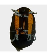 Black Diamond Backpack Adult Orange Black Zippo 27L Hiking - $1,140.45 MXN