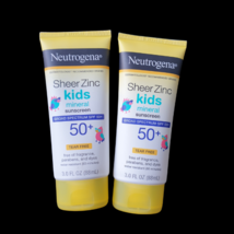 Neutrogena Sheer Zinc Kids Mineral Sunscreen Lotion SPF 50+ (3 Fl Oz) - ... - $15.99