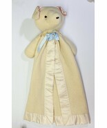 Cute Big Doggy Security Blanket Lovey Baby Kids Blanket satin trim - $21.78 CAD