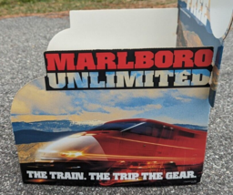 Marlboro Unlimited The Train The Trip The Gear Carboard Foldable Display Stand - £42.62 GBP