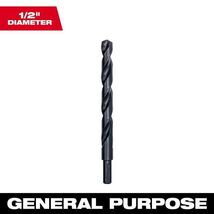 Milwaukee Thunderbolt 1/2 in. X 6 in. L Drill Bit 3-Flat Shank - $10.95