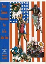 1975 Gator Bowl Game Florida Gators Media Guide - £75.71 GBP