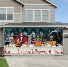 6x13’ Garage Door Halloween Decor, 202-AMc - £21.13 GBP