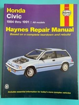 Honda Civic 1984-1991 #42023 Haynes Repair And Tune-Up Guide - £14.75 GBP