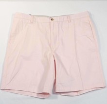 Chaps Flat Front Pink Casual Cotton Shorts Men&#39;s NWT - $37.49