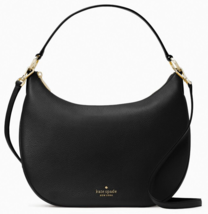 Kate Spade Weston Black Leather Large Shoulder Bag K8453 NWT $399 Retail FS - £116.30 GBP