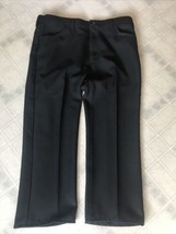 Vintage Wrangler Jeans 40x26 Made in USA Regular Men's jean Style Polyester Pant - $37.11