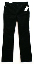 Lauren Ralph Lauren Black Premier Straight Corduroy Pants Women&#39;s NWT - $99.99