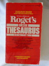 The New Roget’s College 1985 Thesaurus in Dictionary Form (#3475) - £8.76 GBP