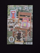 Monkey Monster Me Lunch Bags Kwik Sew Sewing Pattern by Kerstin Martenss... - $17.99