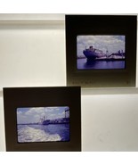 Vintage 35mm Slides Freighter Ship Marilen Palermo  - $10.52