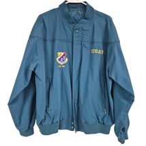VTG Arnie Blue Bomber Jacket Air Force USAF 67TH TACTICAL RECON WING Pat... - $778.31 MXN