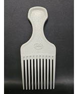 Vintage Goody Lift Comb Hair Pick Textured Retro 1980-90s Grey Gray USA - $28.00 CAD