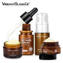 Retinol Face Cream and Eye Cream Serum 4PCS/SET Firming Lifting Anti-Aging - £52.06 GBP