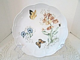 LENOX BONE CHINA  DINNER PLATE BUTTERFLY MEADOW MONARCH LAURIE LE LUYER ... - $240.33 MXN