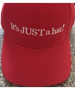 MAKE AMERICA GREAT AGAIN HAT Trump Inspired PARODY It’s Just A hat EMBRO... - $17.39