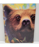 Vintage 1996 Mead Zoosters Bear Portfolio Folder Animals Kids 90s - $7.71