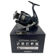 Shimano Fishing ReelKatana Spinning Reel 2022, 4000FE, Silver + Navy - £54.03 GBP