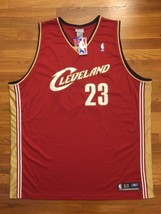 Authentic Reebok Cleveland Cavaliers LeBron James Away Road Rookie Jersey 60 - £396.22 GBP