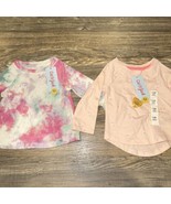(2) Toddler Girls&#39;  Long Sleeve T-Shirts - Cat &amp; Jack 12M. NWT. 3 - $188.28 MXN