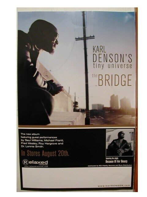 Karl Denson&#39;s Tiny Universe Poster Densons Promo-
show original title

O... - $17.85